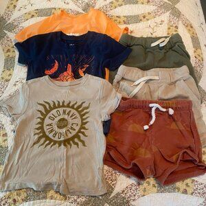 3t Toddler Boys Short Sleeve T-Shirts and Shorts Lot